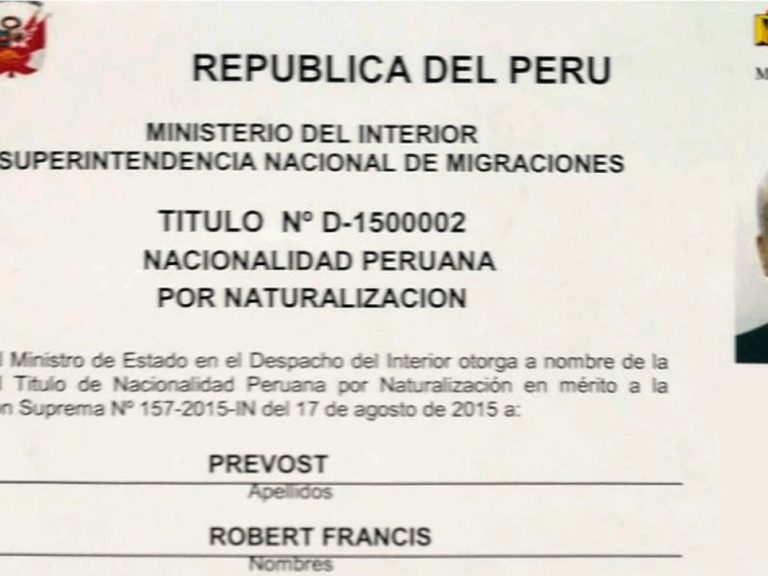The mission that dropped at South America a present ID and the greeting for the “Expensive Diocese of Chiclayo”