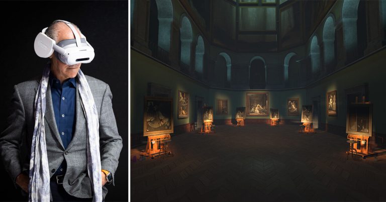 The subsequent motion in 2025 brings the lifetime of Prado’s work with VR
