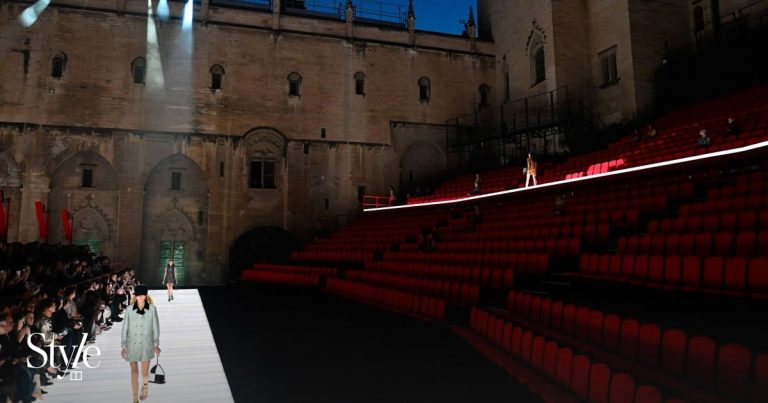 Louis Vuitton Cruise 2026 present in Avignon: Nicolas Ghesquière wows front-row friends Cate Blanchett, Emma Stone with ‘feminine knights’ and courtly theme