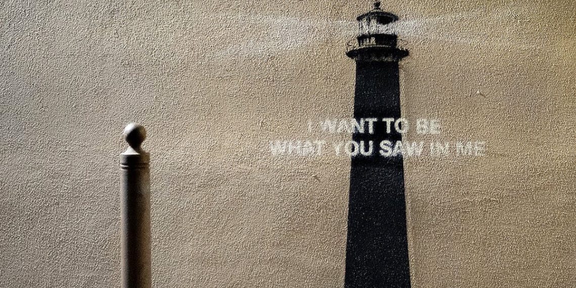 Banksy returns with a sentimental mural of the lighthouse