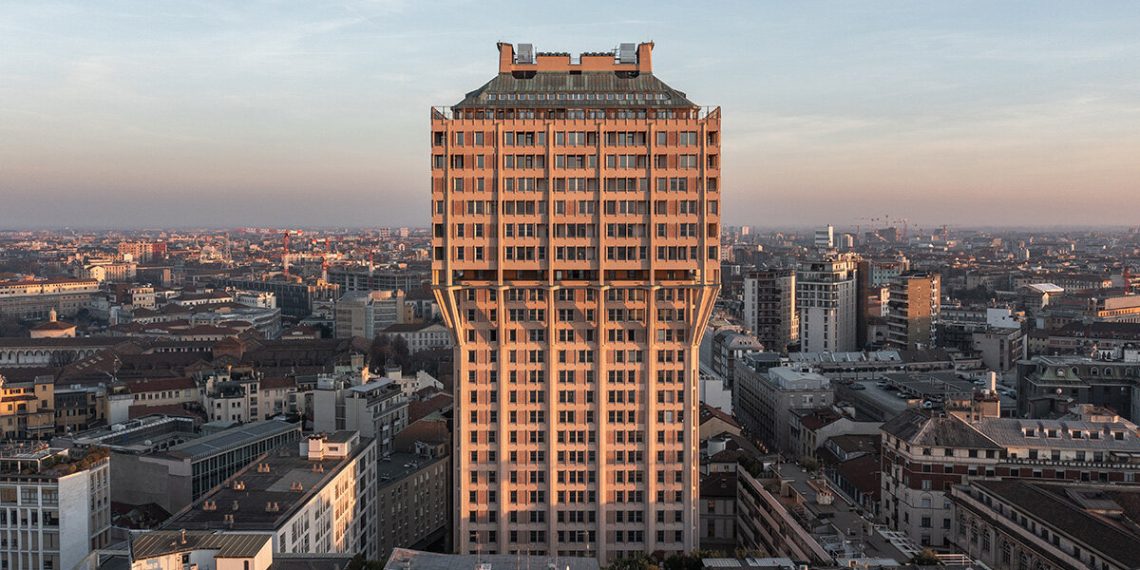 The Torre Velasca brutalist icon reopens to Milan as a combined use tower