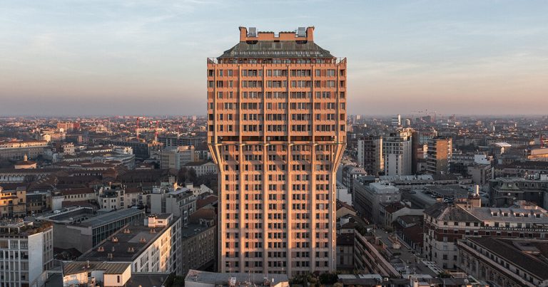 The Torre Velasca brutalist icon reopens to Milan as a combined use tower