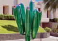 1959 Cadillac parts flip into lighting cactus sculpture into California