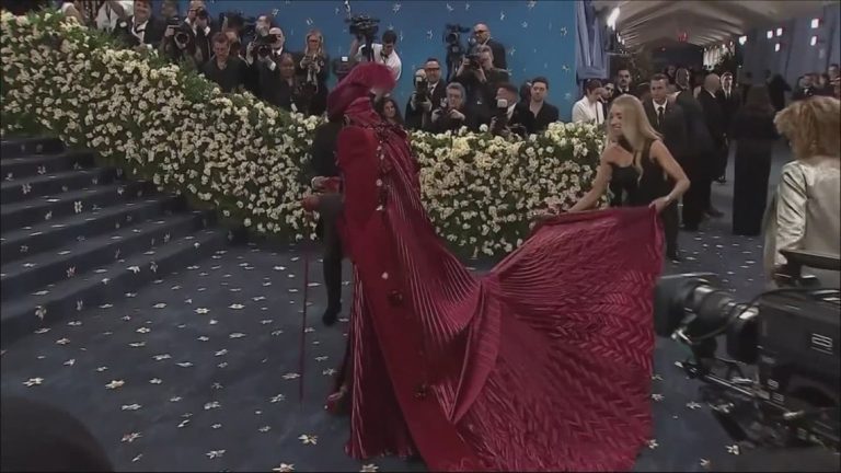 Celebrities showcase vogue at Met Gala 2025