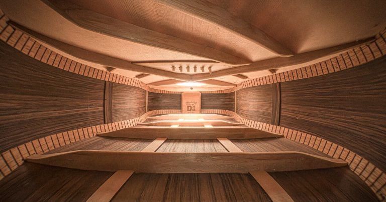Charles Brooks captures vaulted areas in musical devices