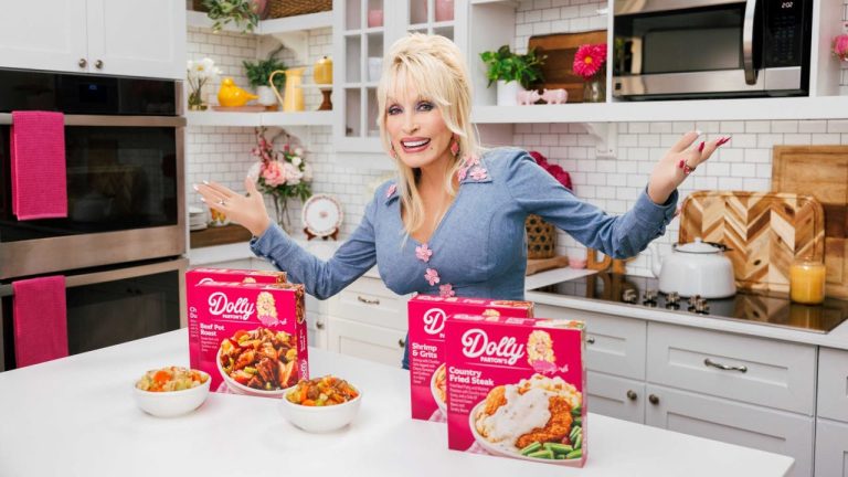Dolly Parton is launching a frozen meals line