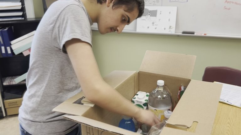 Hermon teenagers support native households via meals financial institution partnership