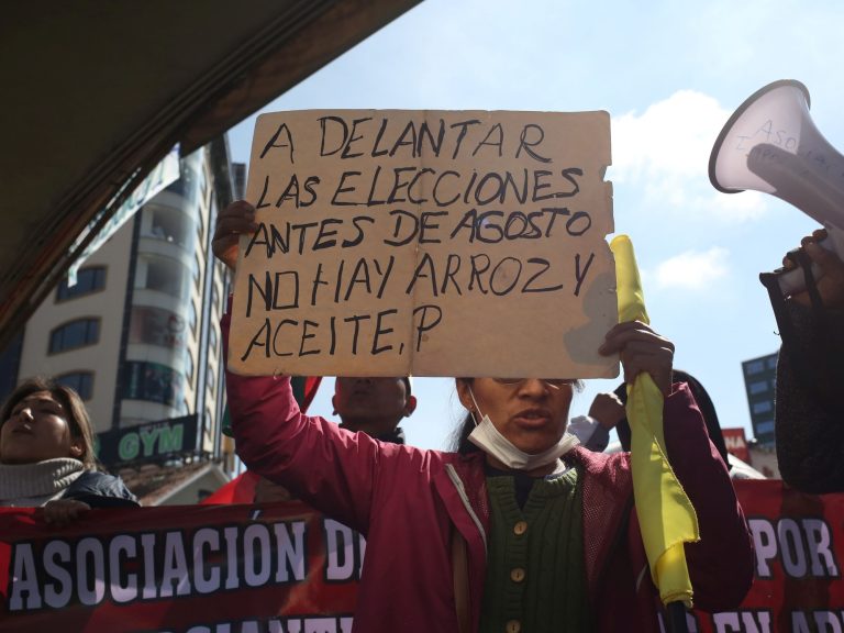 With out , protests are reactivated a number of months after the presidential election