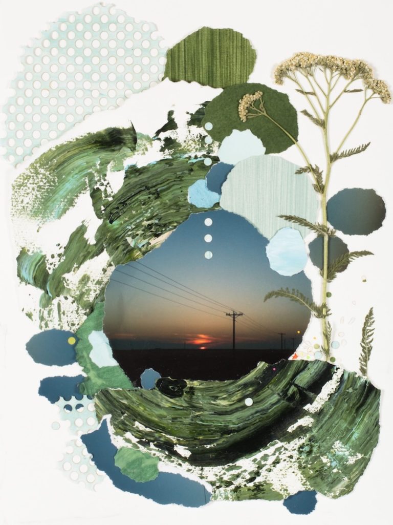 Gregory Euclide explores the anthropocene in green-mixed-color media