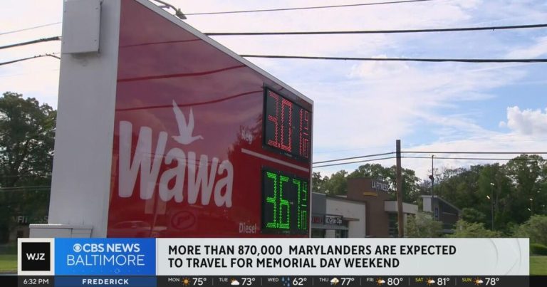 Maryland roads anticipated to be busy for Memorial Day journey