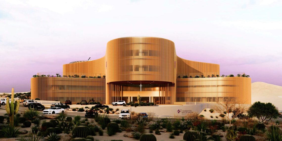 Building begins at Fernando Romero’s radial hospital in Mexico