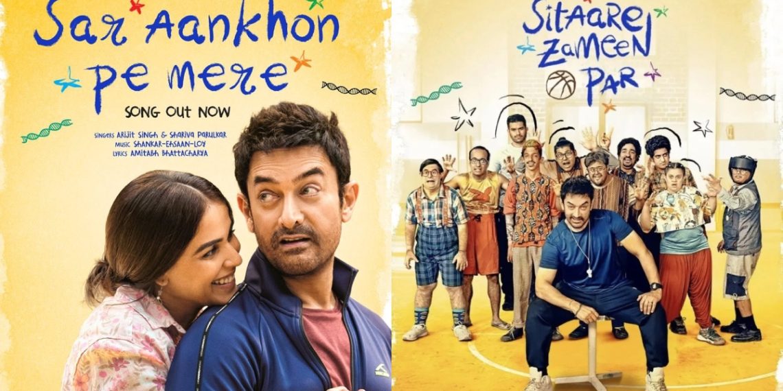 ‘Sar Aankhon Pe Mere’ track from Aamir Khan’s Sitaare Zameen Par launched | WATCH