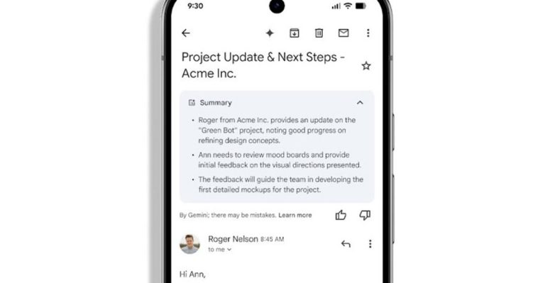 AI AI gmail summaries now seem routinely