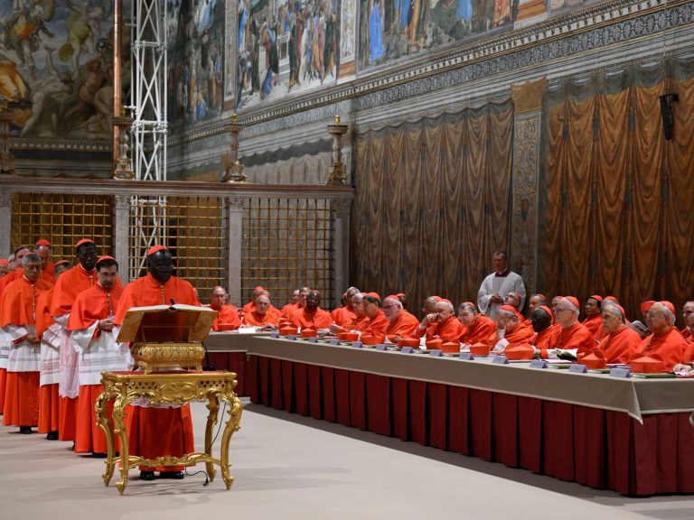 Dinner with pasta and meat to have fun, votes in quantity and what occurred to the “Asian papules” and black “pope”