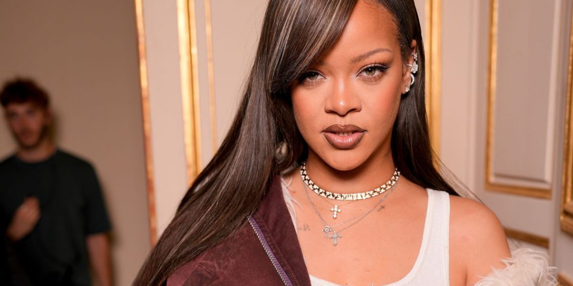 Rihanna reveals being pregnant at 2025 Met Gala