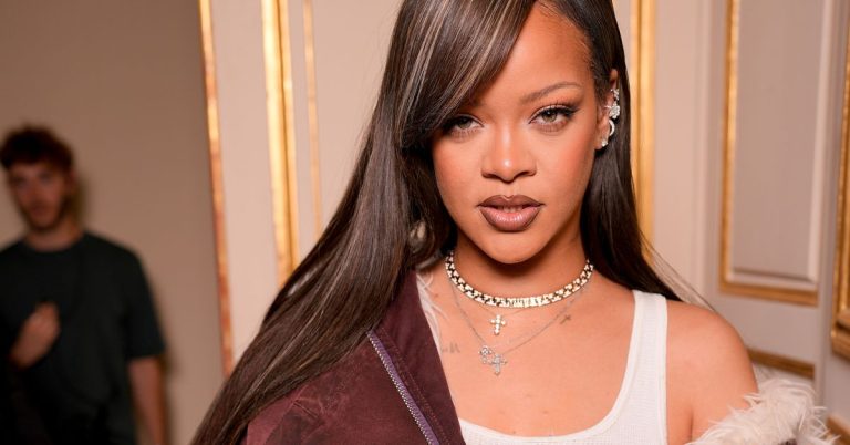 Rihanna reveals being pregnant at 2025 Met Gala