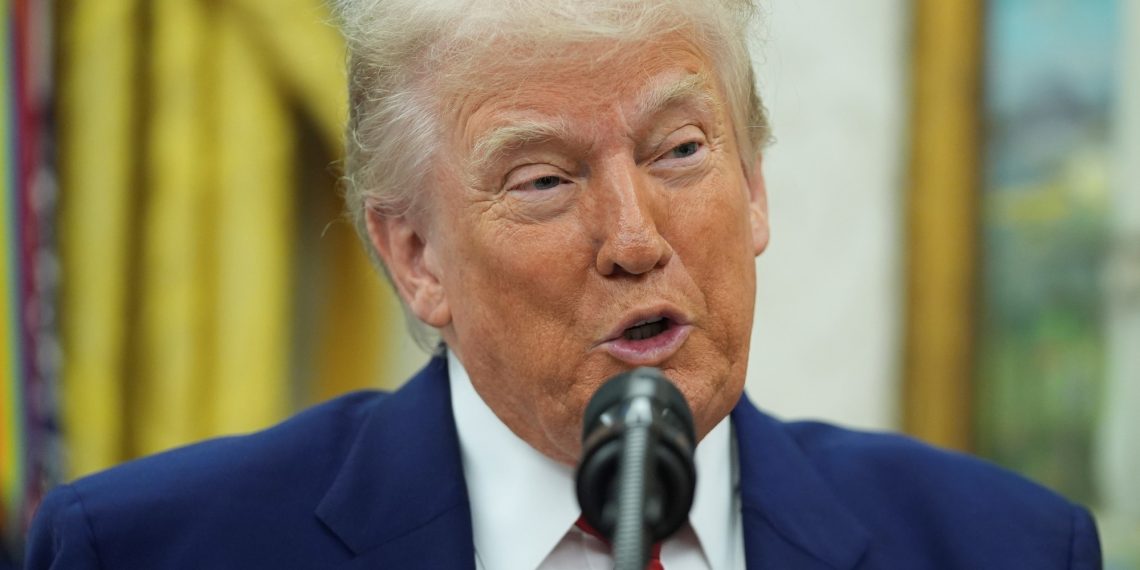 He needs universities to set a 15% restrict on the variety of international college students and researchers