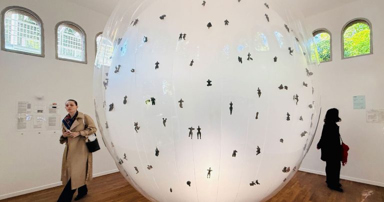 Improbable plastic set up for the Korean Pavilion on the Venice Biennale