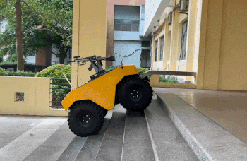 Lectors of the Army Academy develop the Battlefield robotic