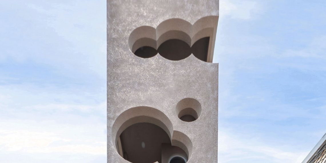 Opens within the City Pierce Co-Residing UNIT Pierce Pierce Opens The Vietnam concrete facade