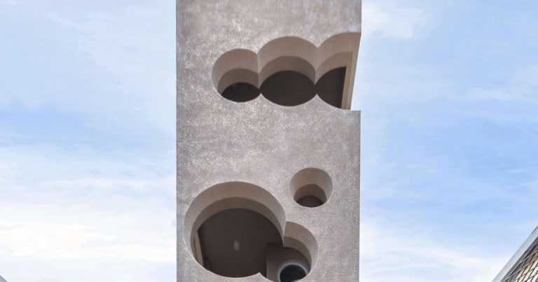 Opens within the City Pierce Co-Residing UNIT Pierce Pierce Opens The Vietnam concrete facade