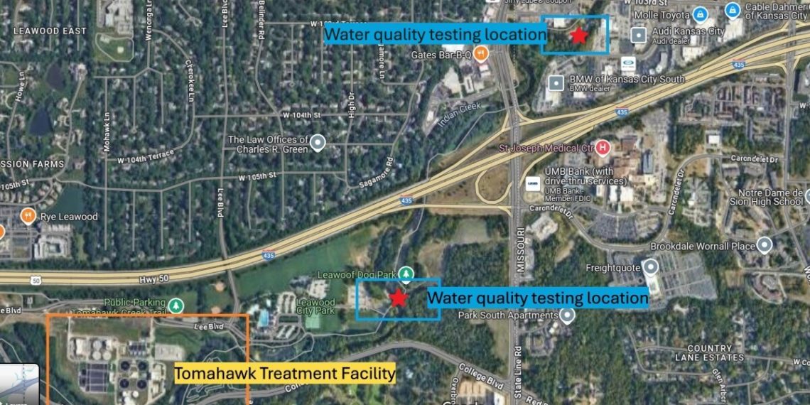 JoCo well being officers concern advisory after overflow at wastewater facility