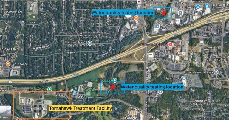 JoCo well being officers concern advisory after overflow at wastewater facility