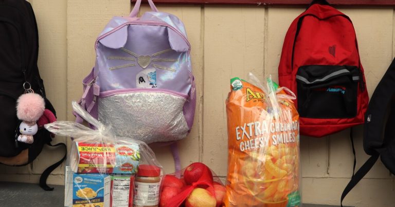 In rural East County, faculty pantry sends meals residence with college students