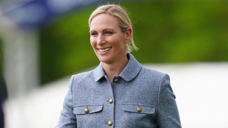 Zara Tindall offers the barrel leg denims development her approval