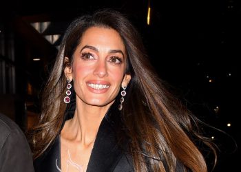 Amal Clooney’s trousers supply a a lot softer various to black tailoring