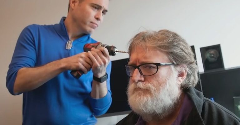 CEO Valve, Gabe Newel, competitor Neurank expects his first mind chip this yr