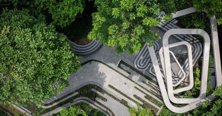 Fingerprint fashions inform panorama design within the Bangkok housing complicated