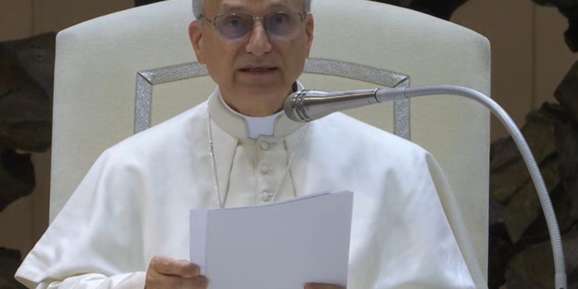 Pope Leo XIV referred to as the world leaders to barter and “shut down weapons”