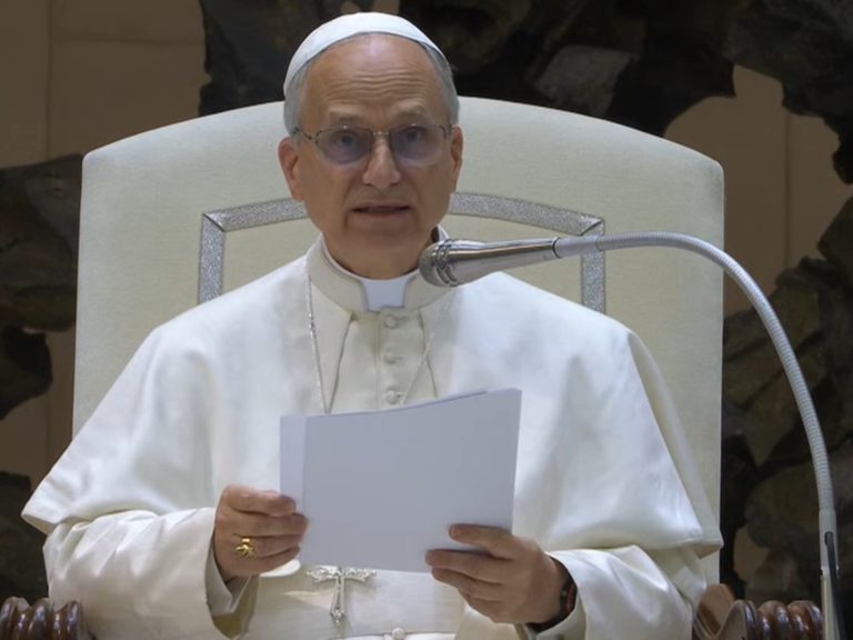 Pope Leo XIV referred to as the world leaders to barter and “shut down weapons”