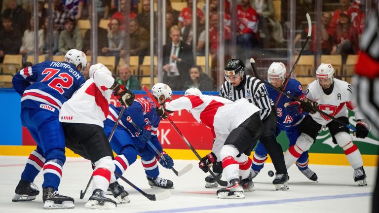 Switzerland closes us Three-Zero at Hockey Worlds