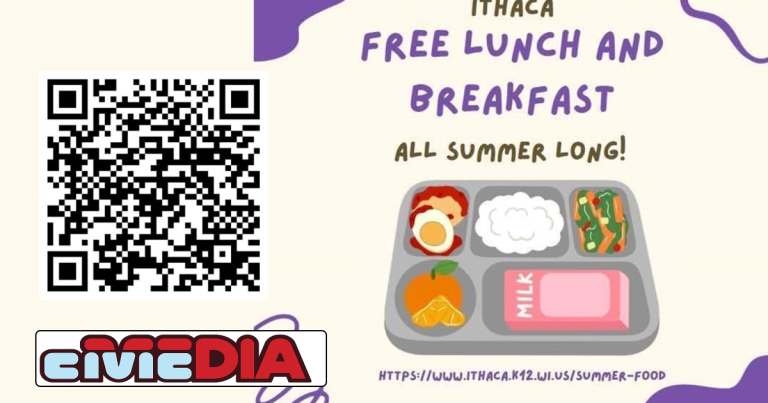 Free summer season meals program from Ithaca