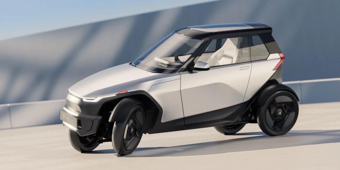 YKSI electrical car is constructed for ultra-efficient transport