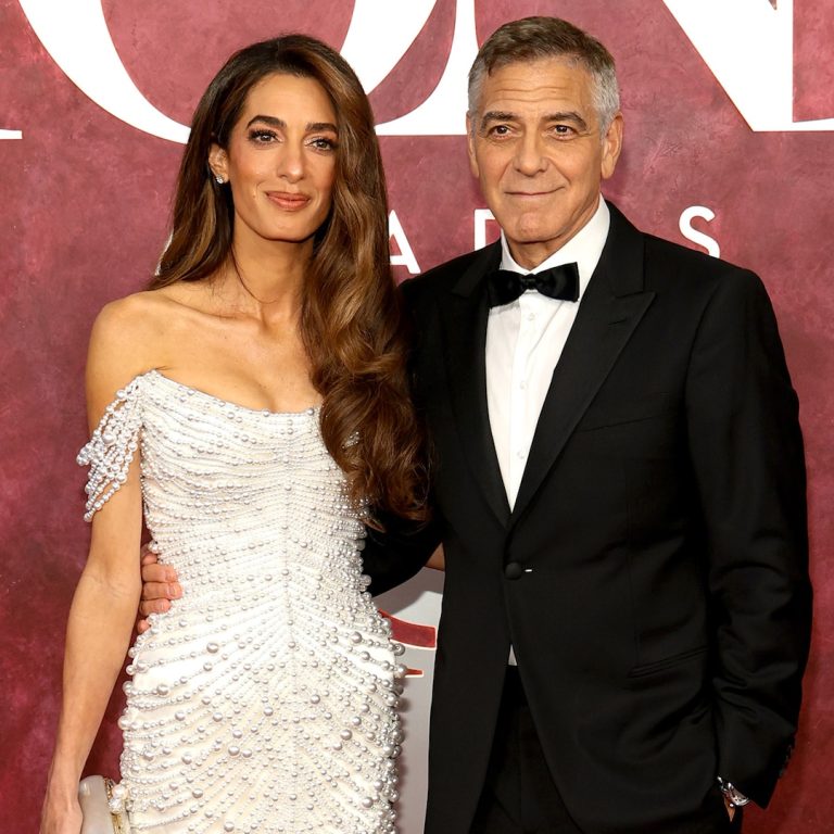 George Clooney Debuts Hair Transformation