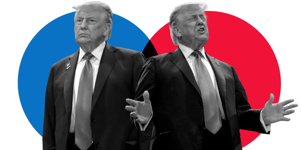 The world expects drained spirit to see which model of the president we’ll get subsequent week.