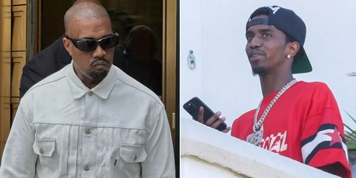 P Diddy’s son Christian Combs visits Kanye West after rapper’s shock trial look