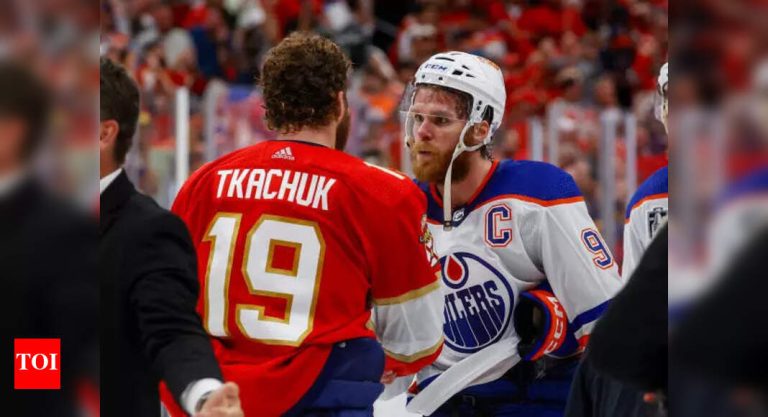 Matthew Tkachuk displays on the panthers and Connor McDavid Oilers Battle for the supremacy of NHL earlier than the ultimate of the Stanley Cup | Nhl information