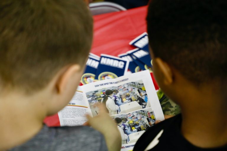 DVIDS – Information – Naval Medical Analysis Command Participates in Piney Department Elementary Profession Day