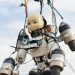 The primary flying humanoid robotic on the earth takes off