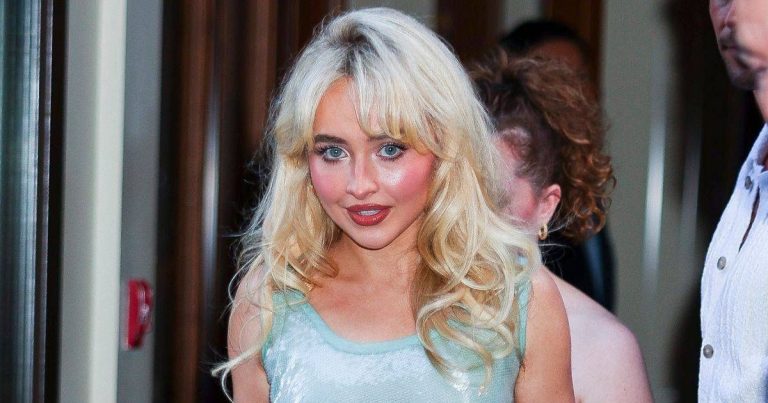 Sabrina Carpenter makes promise at Youngsters’ Alternative Awards after latest backlash over risque album cowl