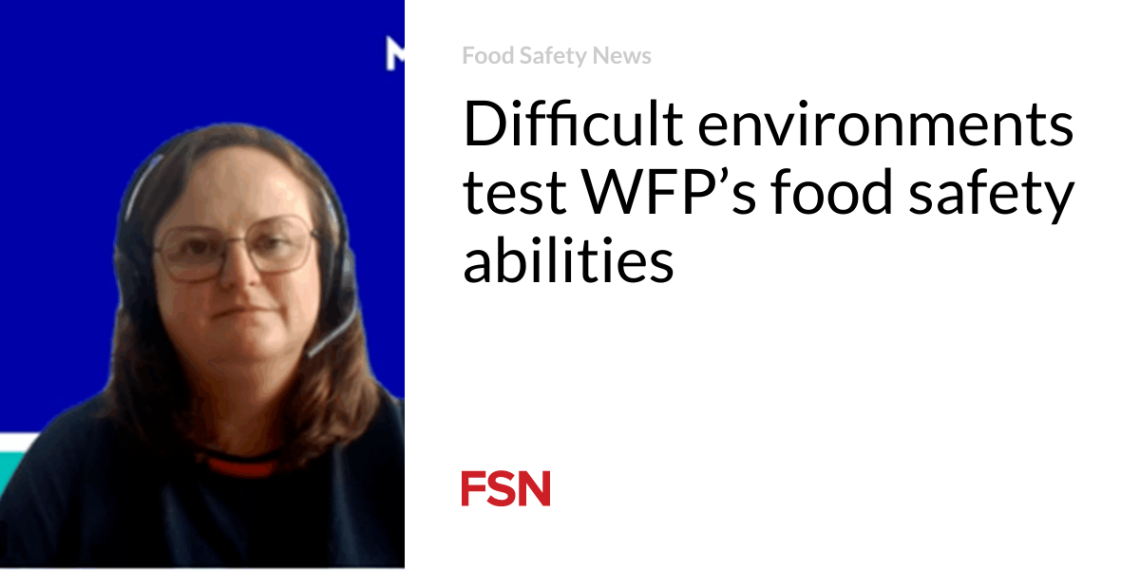Tough environments check WFP’s meals security talents