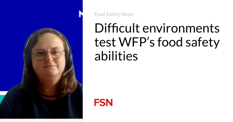 Tough environments check WFP’s meals security talents
