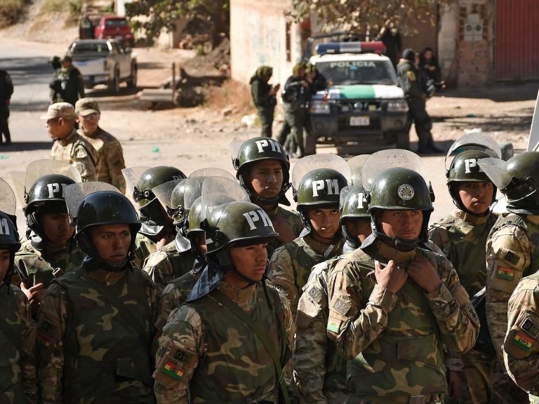 La Paz, remoted from road blocks, the followers of the previous President Evo Morales, who consists of his candidacy