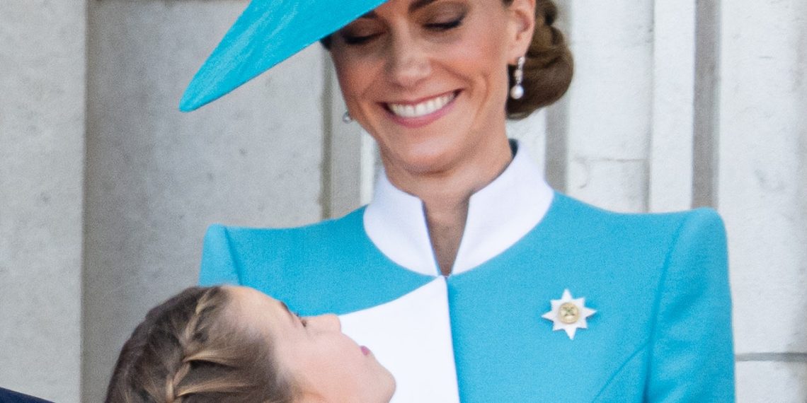 Kate Middleton and Princess Charlotte Go for Aquamarine for Trooping the Color 2025
