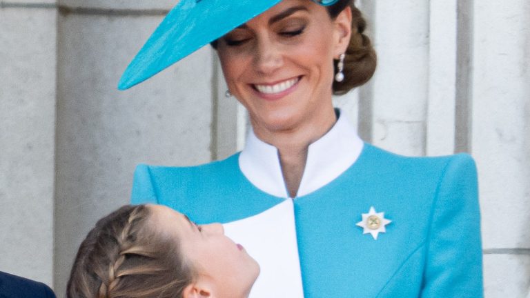 Kate Middleton and Princess Charlotte Go for Aquamarine for Trooping the Color 2025