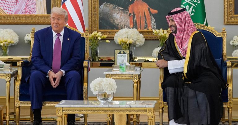 The President arrives at Saudi Arabia for the primary overseas journey